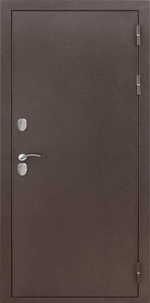 Входная дверь ДвериПРО Термо медный антик ФЛ-609 (Л-52, 10мм, Белый матовый) DPRO225902 внешняя сторона